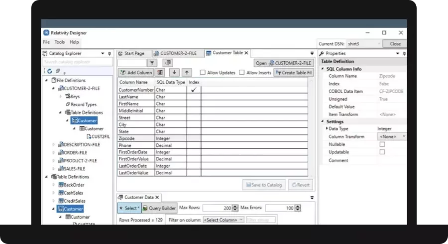 Rocket COBOL interface