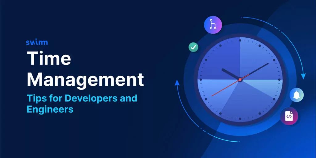 Time management tips for developers and engineers cover image