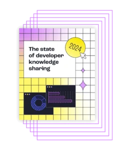 The state of developer knowledge sharing 2024