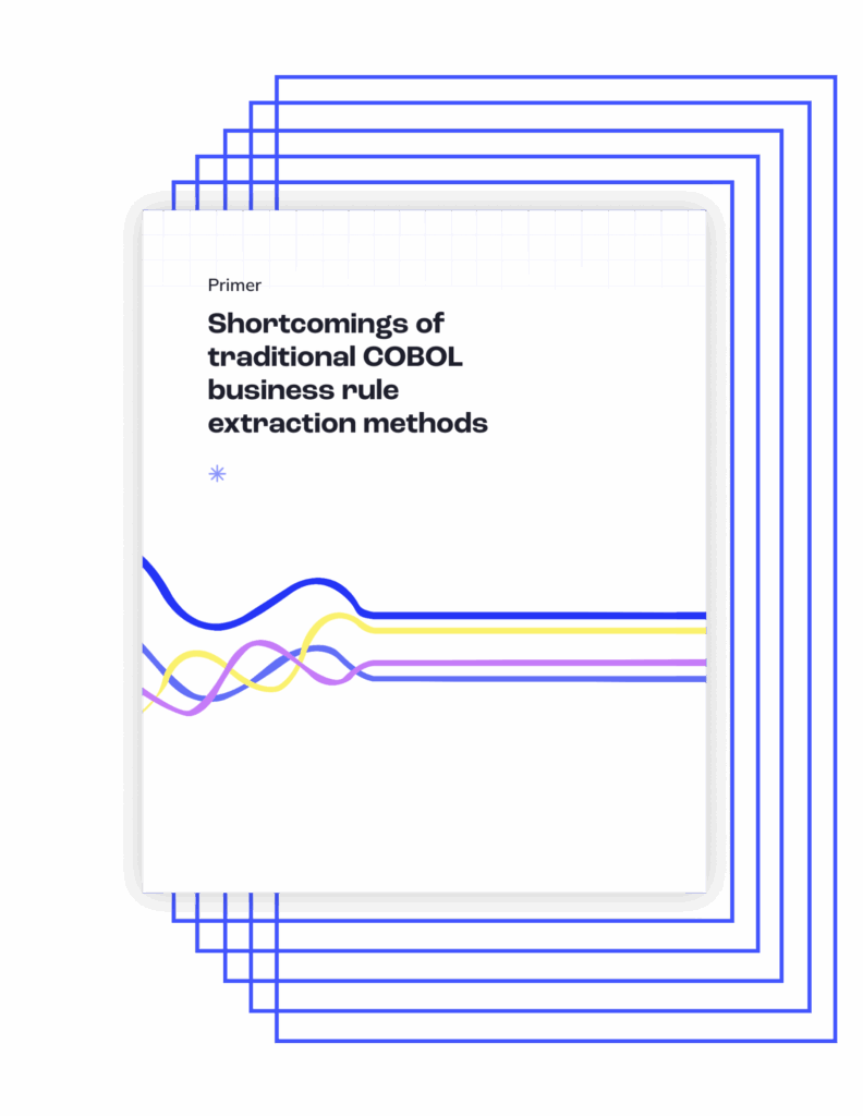 Shortcomings of traditional approaches to business rule extraction