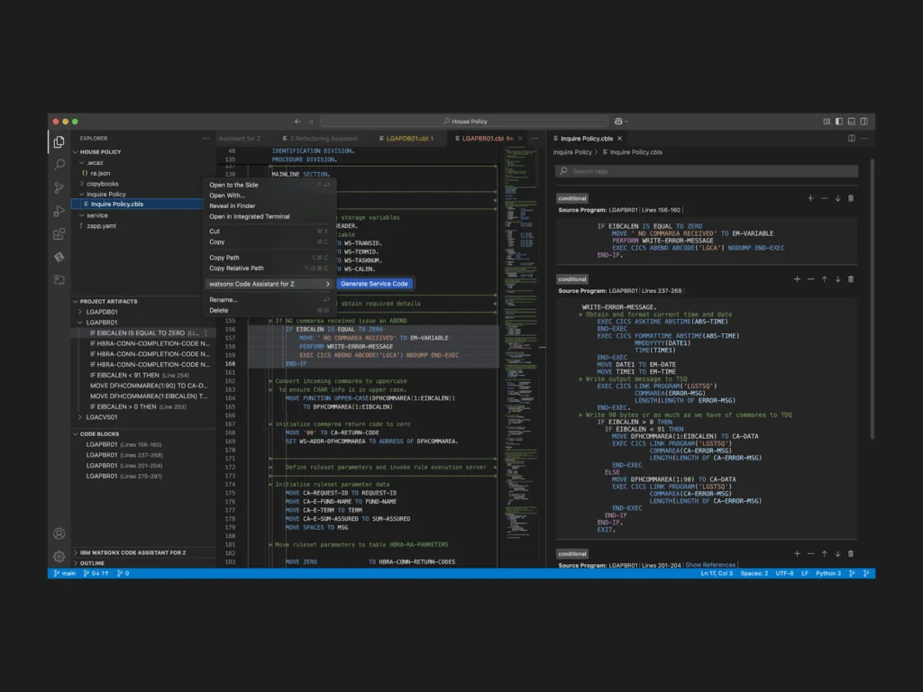 Visual Studio Code screenshot