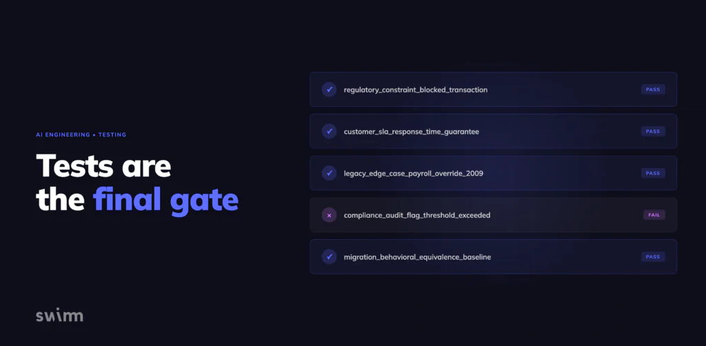 Tests are the final gate: why comprehensive test coverage is how humans accept AI